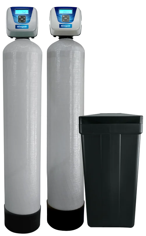 Two Renegade customized water treatment systems by Varsity Water Systems